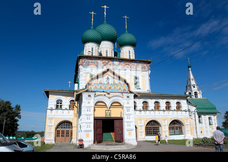 Auferstehungskathedrale (1675), Tutaev, Jaroslawl, Russland Stockfoto