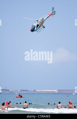 Festival Aéreo Ciudad de Gijón 2011, Spanien Stockfoto