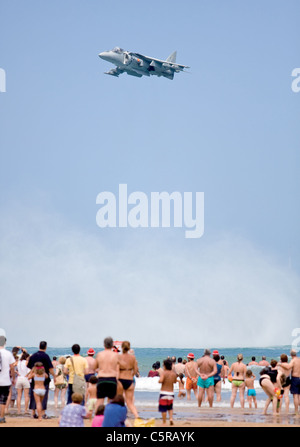 Festival Aéreo Ciudad de Gijón 2011, Spanien Stockfoto