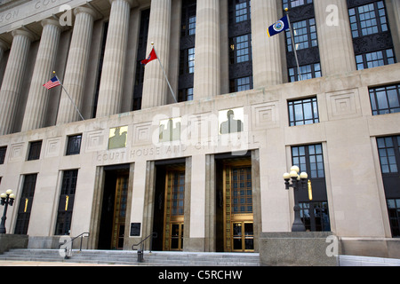 Rathaus in Nashville Tennessee USA Haus Davidson county öffentliche Gebäude und Gericht Stockfoto