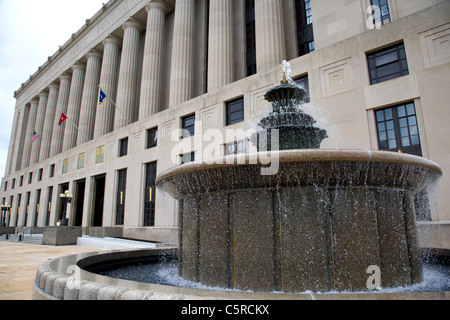 Rathaus in Nashville Tennessee USA Haus Davidson county öffentliche Gebäude und Gericht Stockfoto