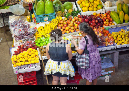 Markt in Chaltenango, Chaltenango Abteilung, El Salvador Stockfoto