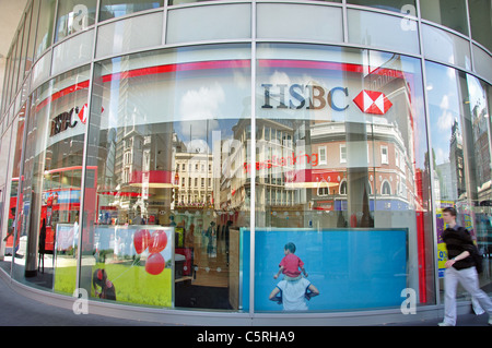 HSBC Bank, Victoria Street, Westminster, City of Westminster, Greater London, England, Vereinigtes Königreich Stockfoto