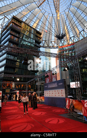 Sony Center, Potsdamer Platz, Potsdamer Platz, Berlin, Deutschland, Europa Stockfoto