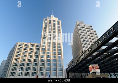 The Ritz-Carlton Hotel, quadratische Potsdamer Platz, Berlin, Deutschland, Europa Stockfoto