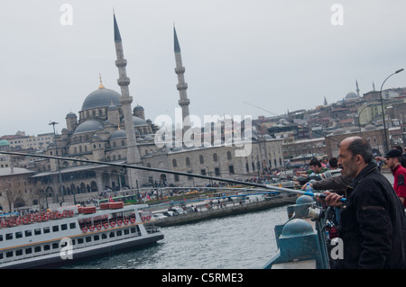Yeni Cami Moschee, Istanbul, Türkei Stockfoto