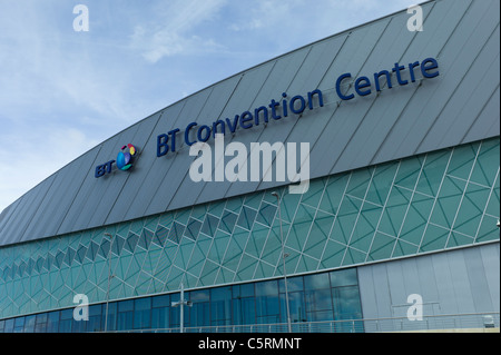 Echo-Arena und BT Convention Centre (Zentrum) König Dock, Liverpool, England UK Stockfoto