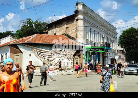 Feodossija, Krim, Ukraine Stockfoto