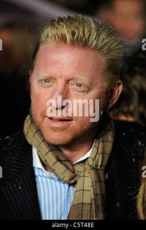 Boris Becker Kopfschuss 2011 - Bild Copyright Hollywood Kopfschüsse Stockfoto