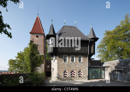 Deutschland, Bayern, Swabia, Allgäu, Kempten, Blick auf wachen Haus in der Nähe von Burg Burghalde Stockfoto