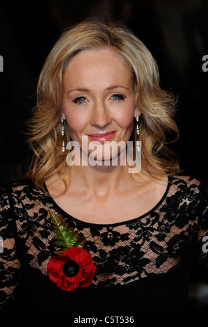 JK Rowling Kopfschuss 2010 - Bild Copyright Hollywood Kopfschüsse Stockfoto