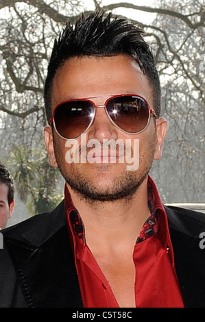 Peter Andre Kopfschuss 2011 - Bild Copyright Hollywood Kopfschüsse Stockfoto