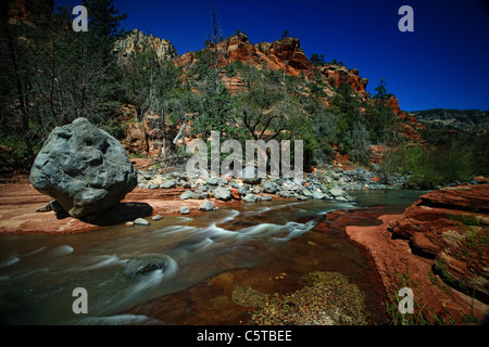 Folie Rock State Park im Oak Creek Canyon, Sedona, Arizona, usa Stockfoto