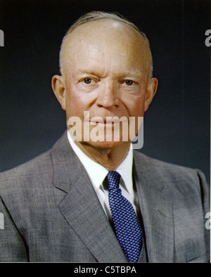 DWIGHT D EISENHOWER (1890-1969) als US-Präsident im Mai 1959 Stockfoto