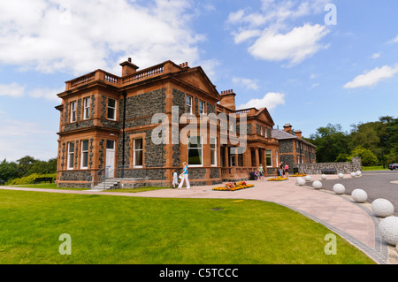 Cultra House, auf dem Gelände der Ulster Folk und Verkehrsmuseum, Selbstabholermarkt, Nordirland. Stockfoto