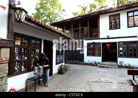 Altes Haus in Aytos, Bulgarien Stockfoto