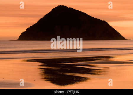 Neuseeland, East Cape Anaura Bucht im Morgengrauen Stockfoto