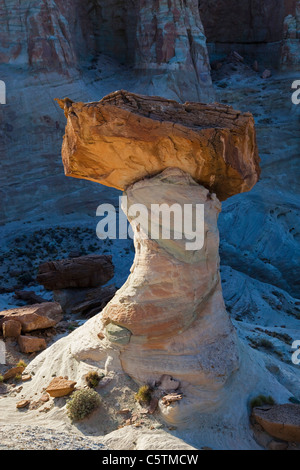 USA, Utah, Glen-Canyon-Nationalpark, Stud Horse Point Hoodoos Stockfoto