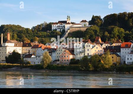 Deutschland, Niederbayern, Blick auf Kirche Mariahilf in passau Stockfoto