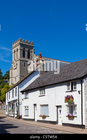 St Michael's Church Fore Street Beer Village Center Devon England GB Europa Stockfoto