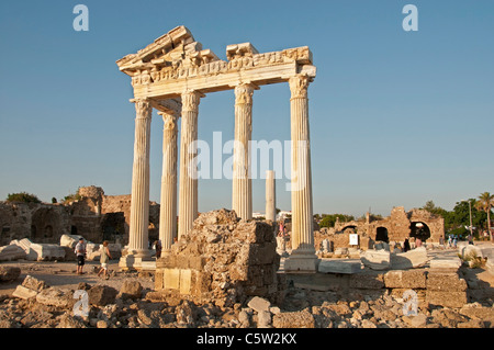 Side Türkei Tempel des Apollo Athena Apollon Roman Stockfoto