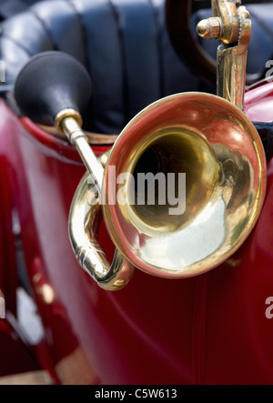 Salzkammergut, Mondsee, Nahaufnahme von Oldtimer Rolls-Royce silver Ghost alpine Eagle Stockfoto