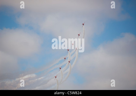 Southport Airshow 24.07.2011 Stockfoto