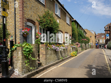 Ferienhäuser in Bell Lane, Twickenham, London Borough of Richmond upon Thames-1 Stockfoto