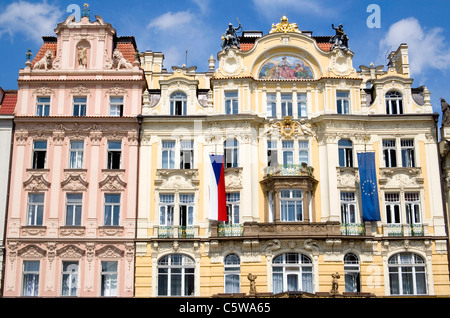 Tschechien, Prag, Ministerium für Stadtentwicklung Stockfoto