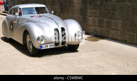 BMW 328 Mille Miglia, San Marino Stockfoto