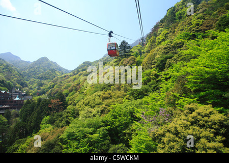 Mount Gozaisho und Seilbahn, Komono, Mie, Mie, Japan Stockfoto