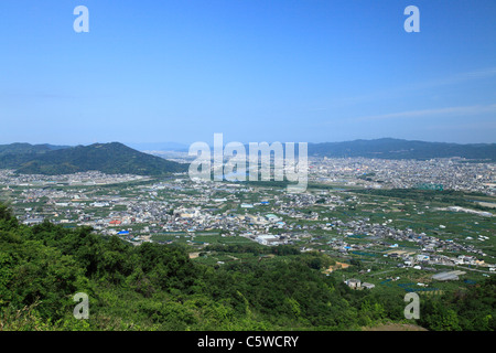 Stadtbild von Kinokawa, Kinokawa, Wakayama, Japan Stockfoto