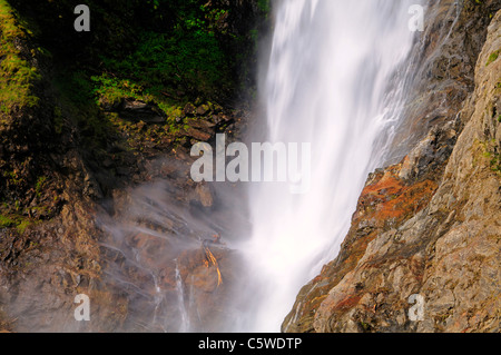 Italien, Südtirol, Partschirns, Wasserfall Stockfoto