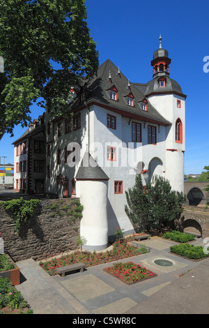 Alte Burg Mit Stadtarchiv Und Stadtbibliothek in der Altstadt von Koblenz, Rheinland-Pfalz Stockfoto