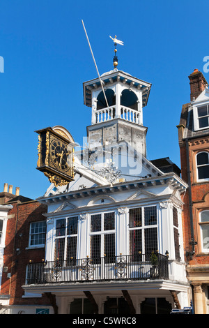 Rathaus Guildford High Street Surrey England Stockfoto