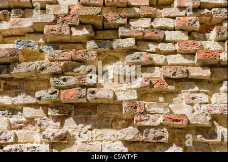 Ziegelmauer Stockfoto