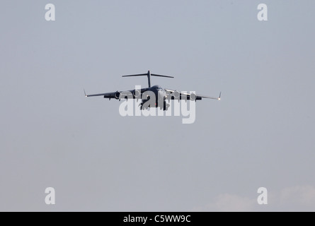 MCDONNELL DOUGLAS c-17 GLOBEMASTER III US AIR FORCE 3. Juli 2011 Stockfoto