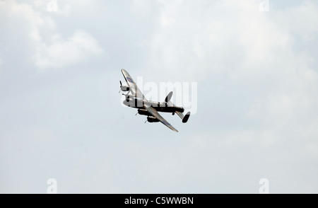 AVRO LANCASTER B1 PA474 BATTLE OF BRITAIN MEMORIAL FLIGHT 3. Juli 2011 Stockfoto