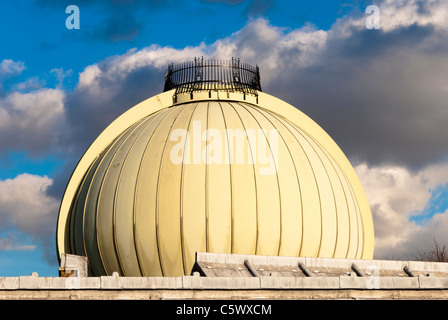 Royal Observatory in Greenwich Nullmeridian - London, England Stockfoto