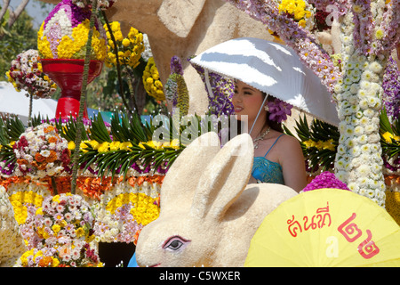 Flower Festival, Chiang Mai, Thailand Stockfoto