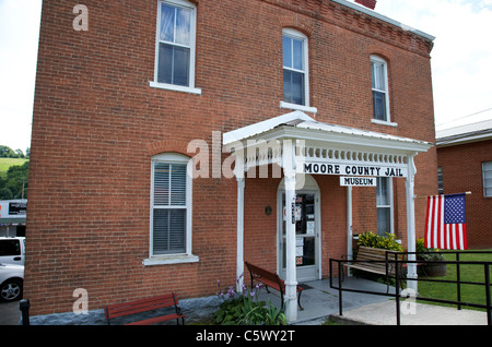 Moore county Gefängnismuseum Lynchburg, Tennessee, usa Stockfoto