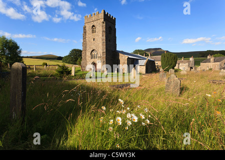 St. Oswald Kirche in Horton in Ribblesdale, Yorkshire Stockfoto