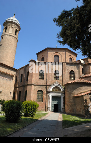 Die Basilica di San Vitale in Ravenna Stockfoto