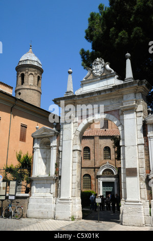 Die Basilica di San Vitale in Ravenna Stockfoto