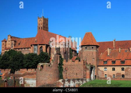 Marienberg Marienburg des Deutschen Ritterordens, Malbork, Polen Stockfoto