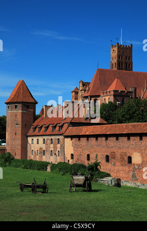 Marienberg Marienburg des Deutschen Ritterordens, Malbork, Polen Stockfoto