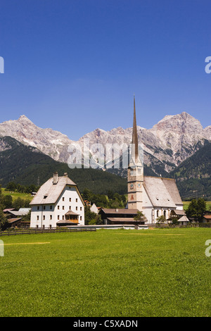 Österreich, Salzburger Land, Maria Alm, Wallfahrt Kirche Stockfoto