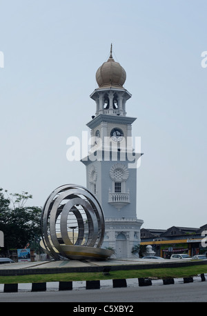 Queen Victoria Memorial Clock Tower, Georgetown, Penang, Malaysia Stockfoto