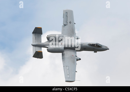 Fairchild-Republik A-10 C Thunderbolt II aus der a-10 West-Demo-Team der 354. Fighter Squadron, Vereinigte Staaten Luftwaffe Stockfoto