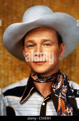 ROY ROGERS (1911-1998) US-Sängerin und Cowboy-Film-Schauspieler Stockfoto